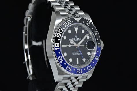 rolex gmt master 2 batman nuovo prezzo|rolex batman retail price.